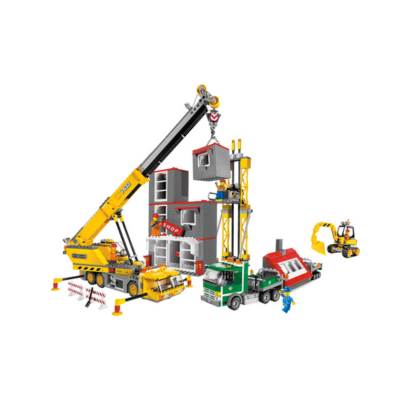 LEGO® 7633 – Die Große Baustelle mit Autokran | City
