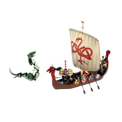 LEGO® 7018 – Vikinger Schiff und das Seeungeheuer | Vikinger