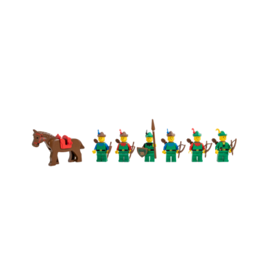 LEGO® 6066 – Camouflaged Außenposten der Waldläufer | Ritter