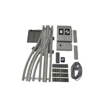 LEGO® 12V Vintage Zug – motorisierte Weiche Rechts | 7858