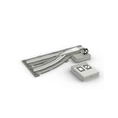 LEGO® 12V Vintage Zug – motorisierte Weiche Links | 7859