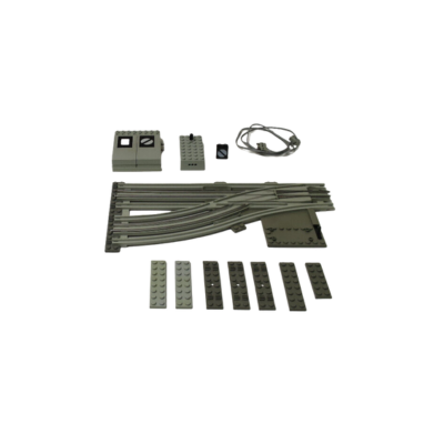 LEGO® 12V Vintage Zug – motorisierte Weiche Links | 7859