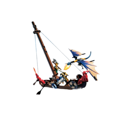 LEGO® 7016 – Vikinger Boot und der Feuerdrache | Vikinger