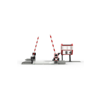 LEGO® 12V Vintage Zug – 7866 Steuerbarere Bahnübergang | City