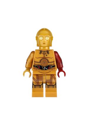 Lego StarWars: C-3PO - Dark Red Arm