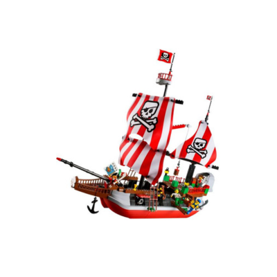 LEGO® 4 Juniors – 7075 Kapitän Rotbard Piraten Schiff | Piraten