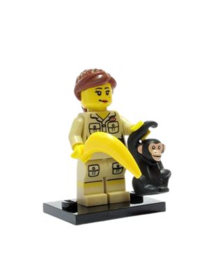 Lego Sammelfigur: Zoowärtin (Minifigurenserie 5)