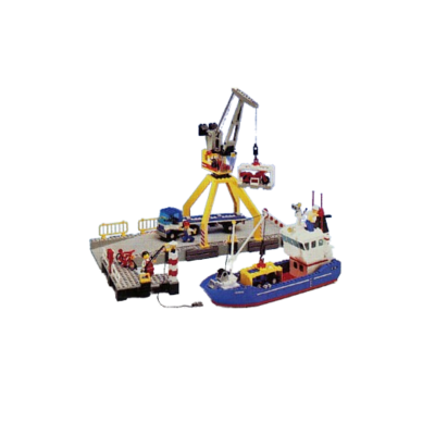 LEGO® 6541 – Hafen mit Frachter und Kran | City