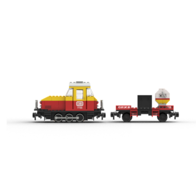 LEGO® 12V Vintage Zug – 7735 motorisierter Güterzug | City